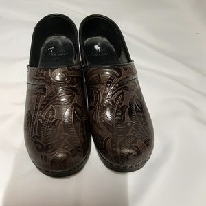 Dansko brown leather